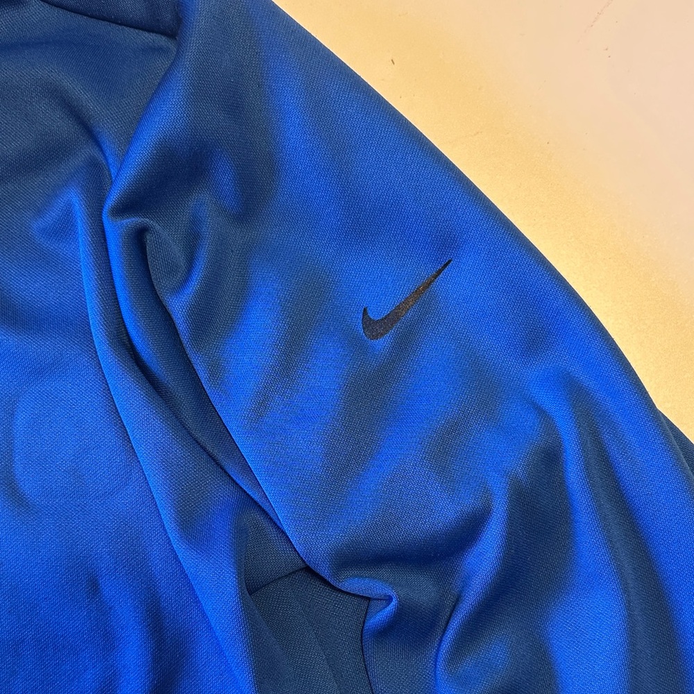 Nike Golf Kids Royal Blue Pullover Jacket - Picture 4 of 10